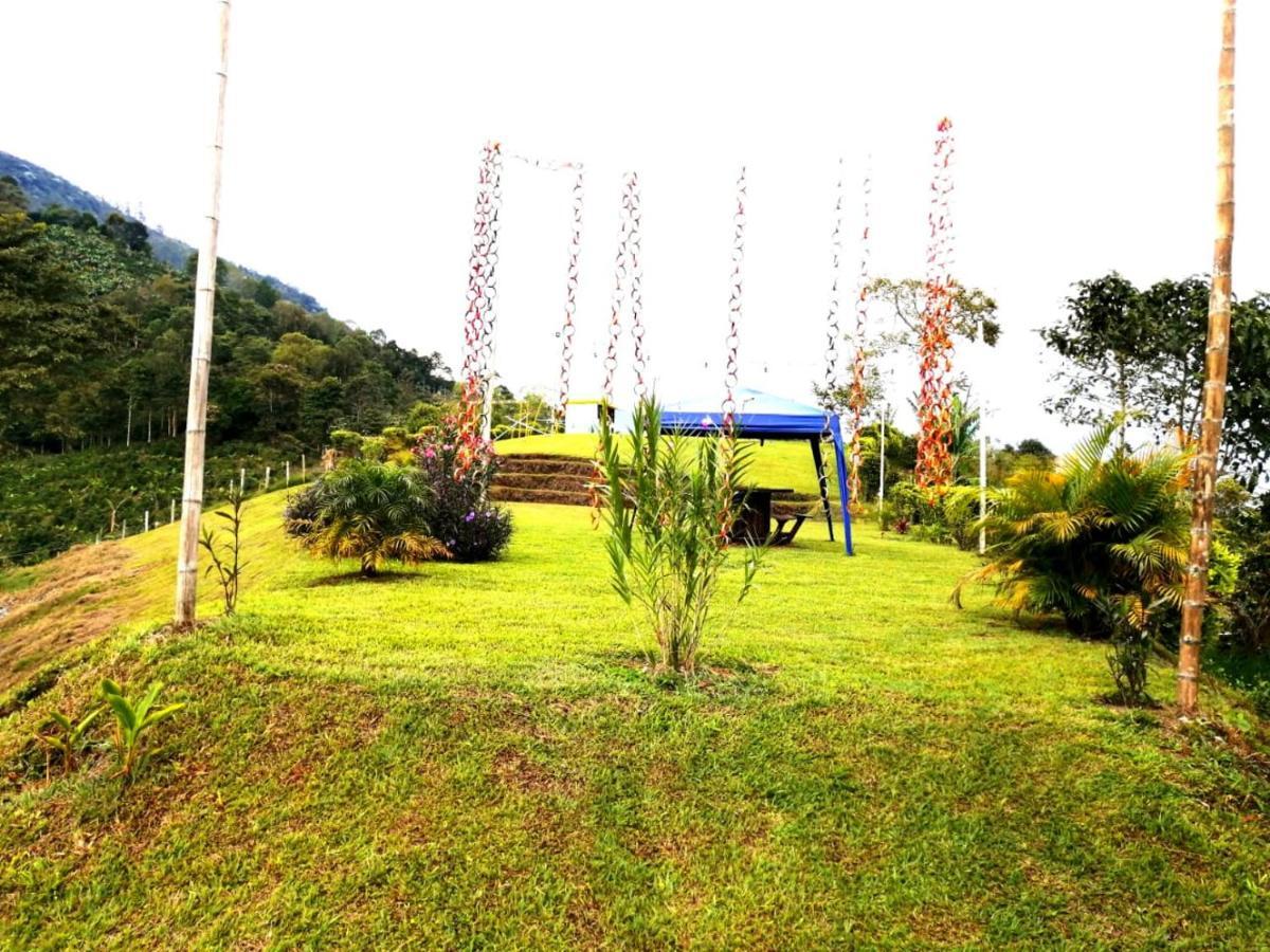 הוסטל Calarcá Finca Turistica Santa Clara מראה חיצוני תמונה